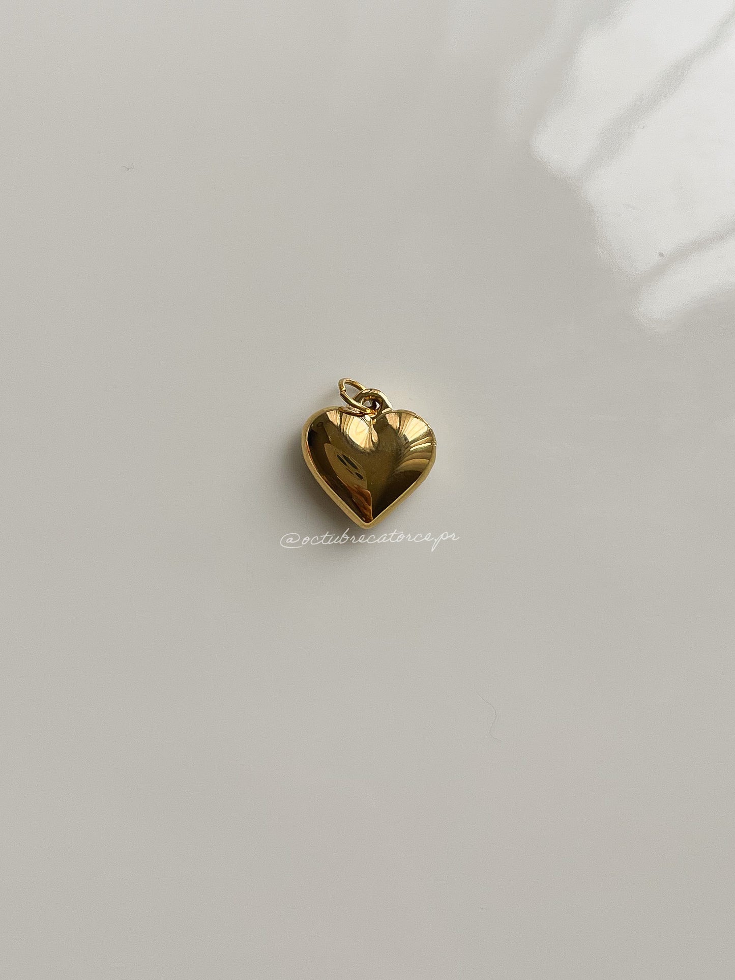Golden Chunky Heart