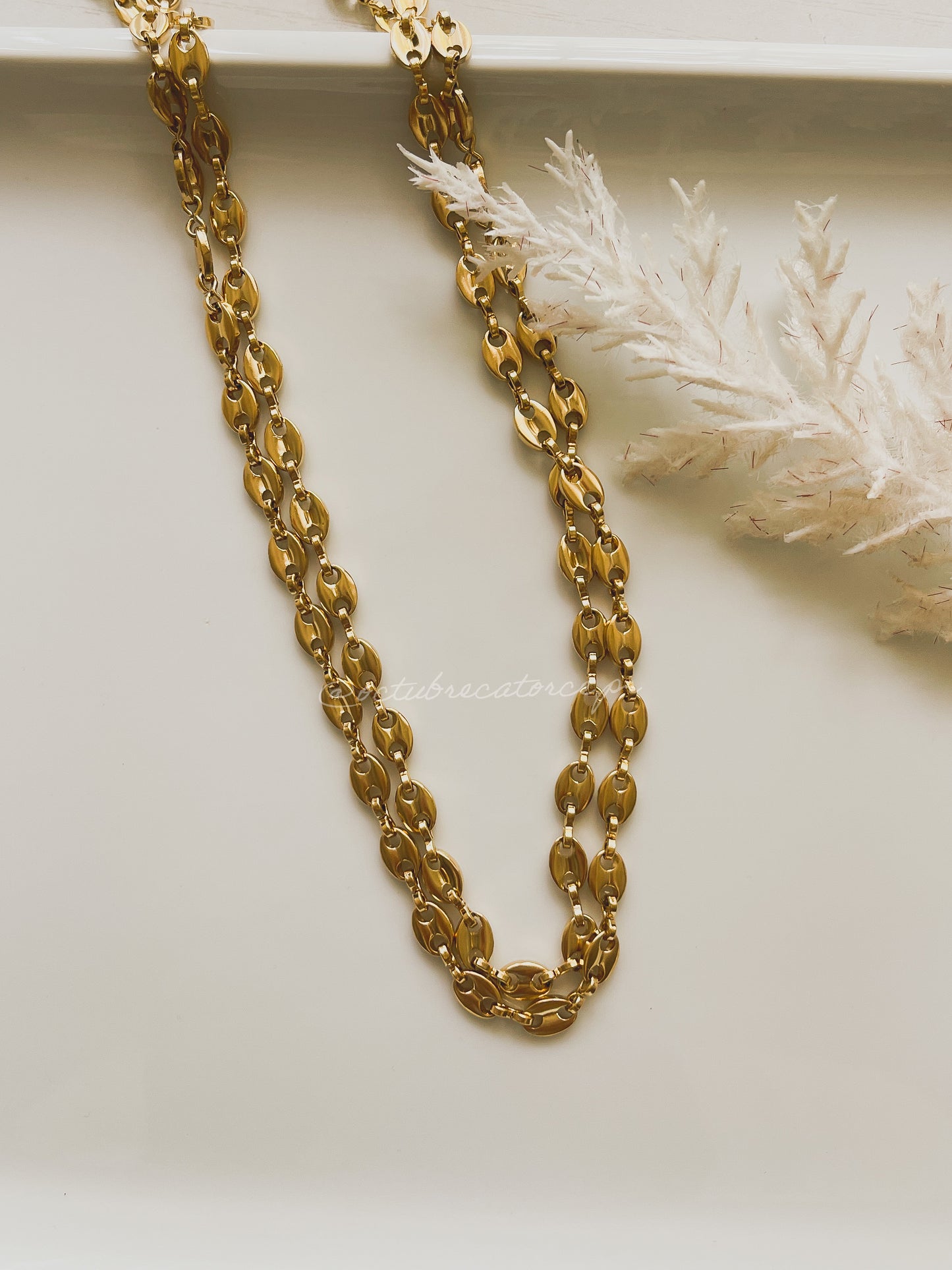 Coffee Beans Necklace