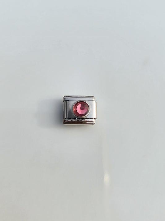 Pink Italian Charm
