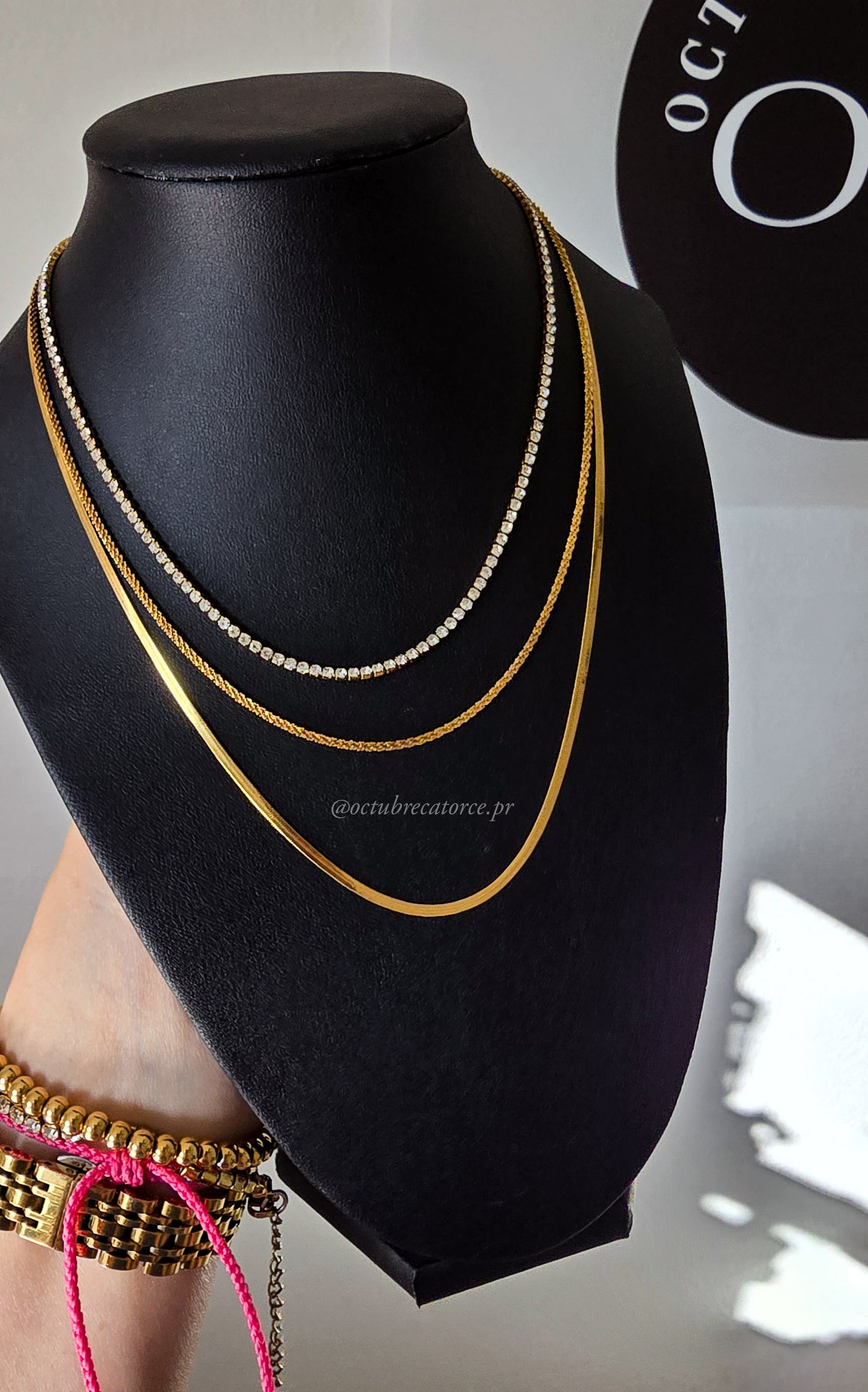 Vid Layer Necklace