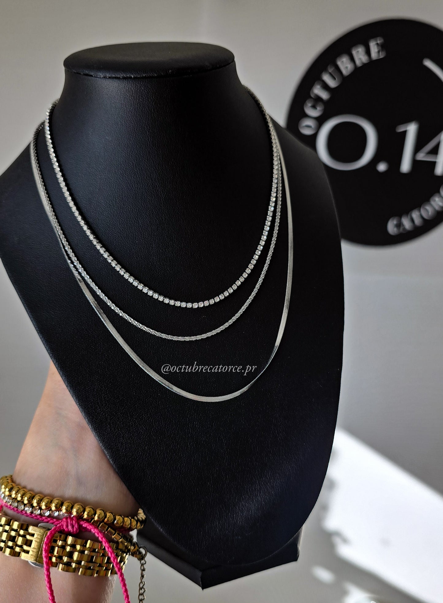 Vid Layer Necklace