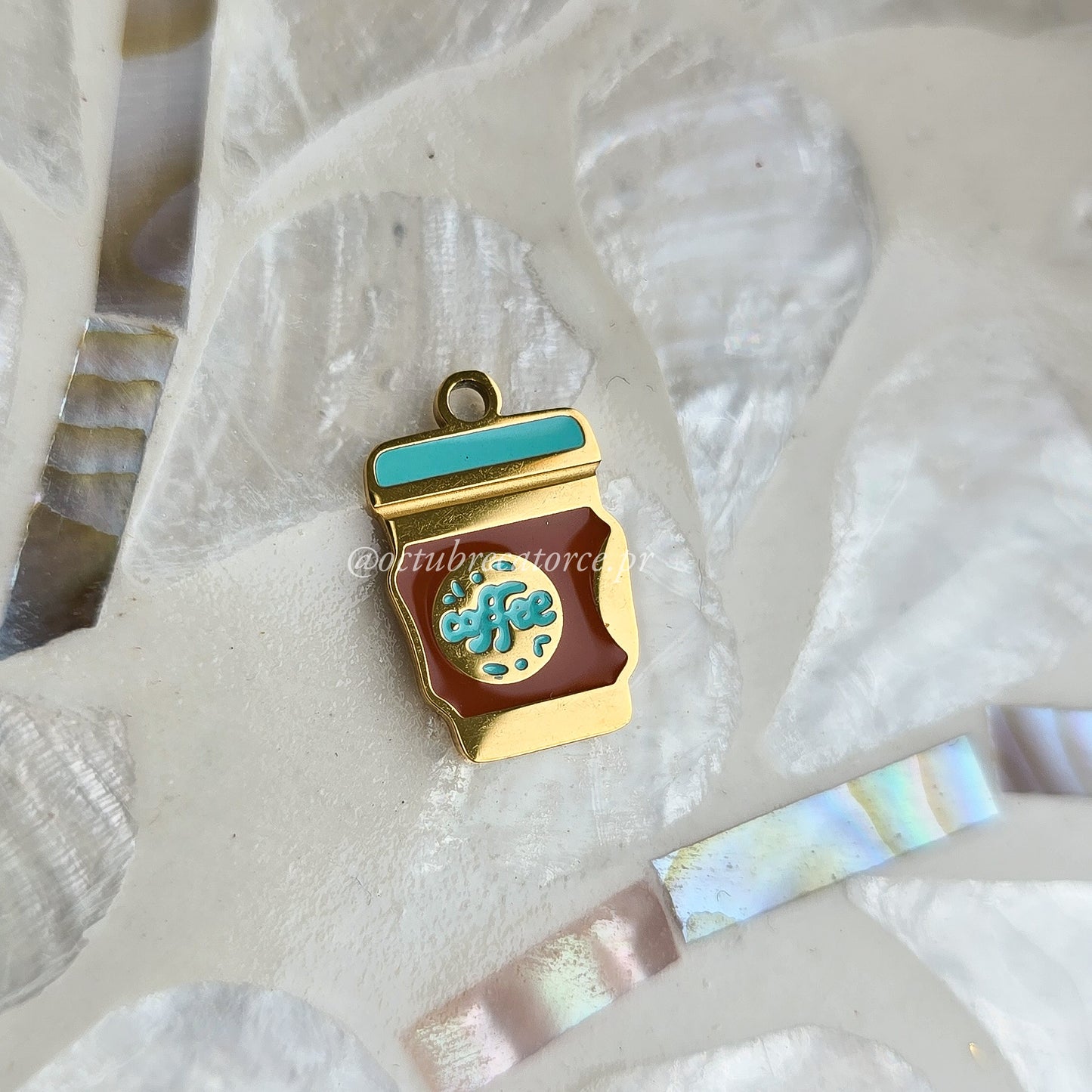 Coffee Cup Charm