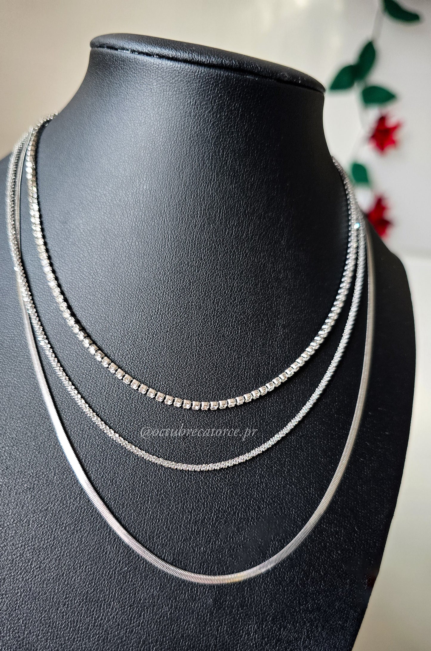 Silver Layer Necklace