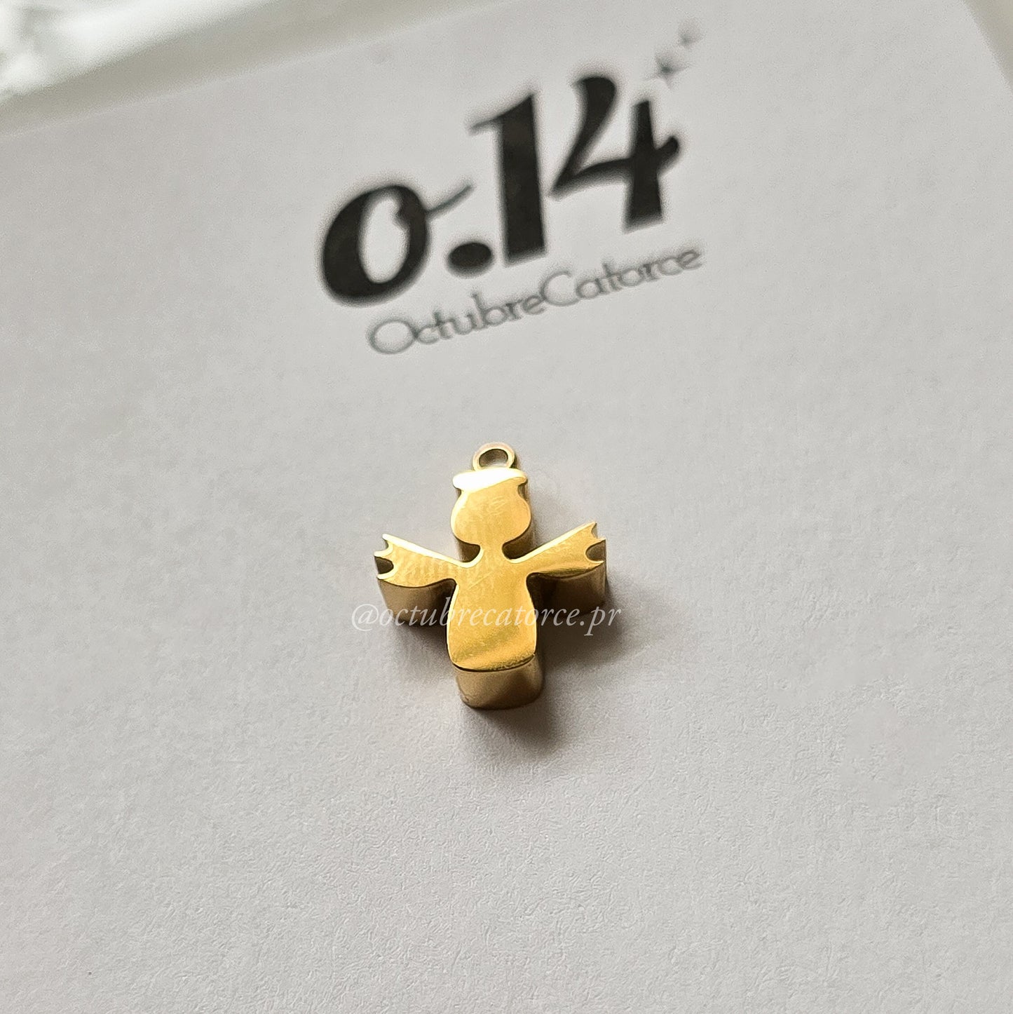 Ángel de mi guarda charm