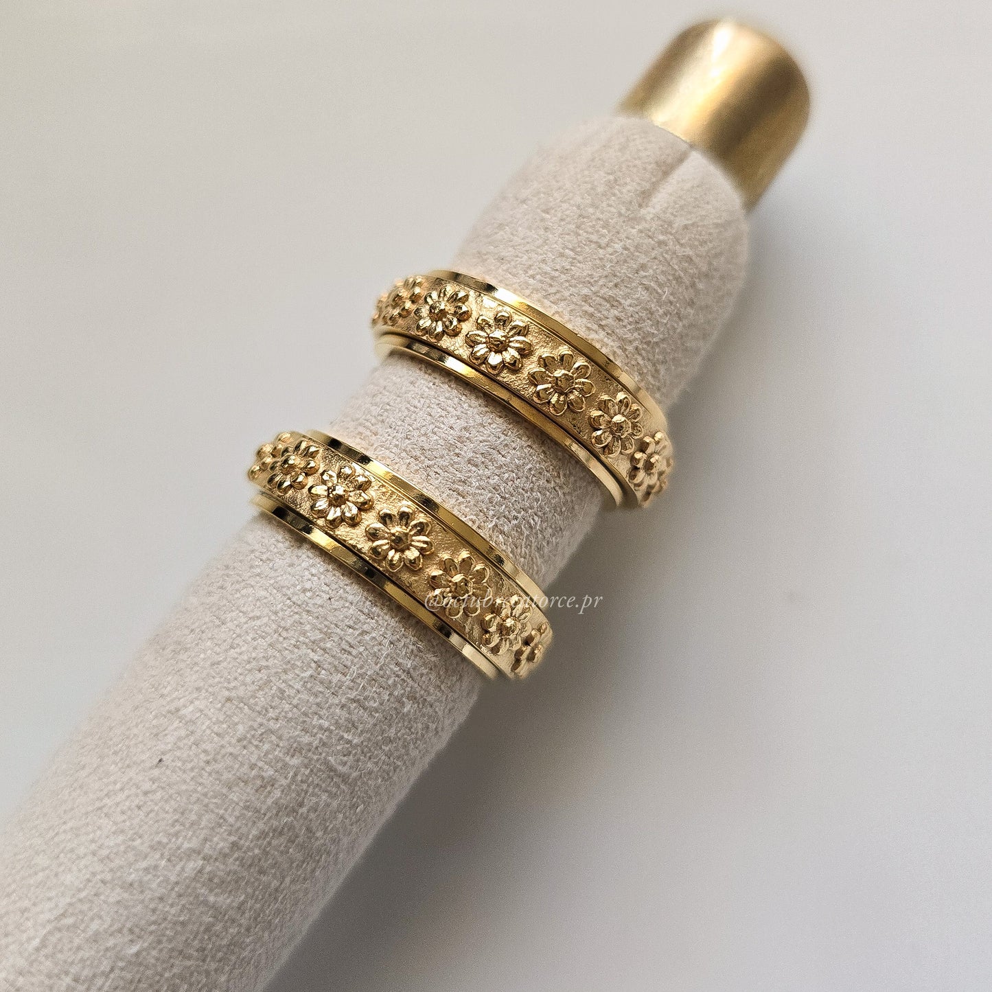 Flower Anxiety Ring