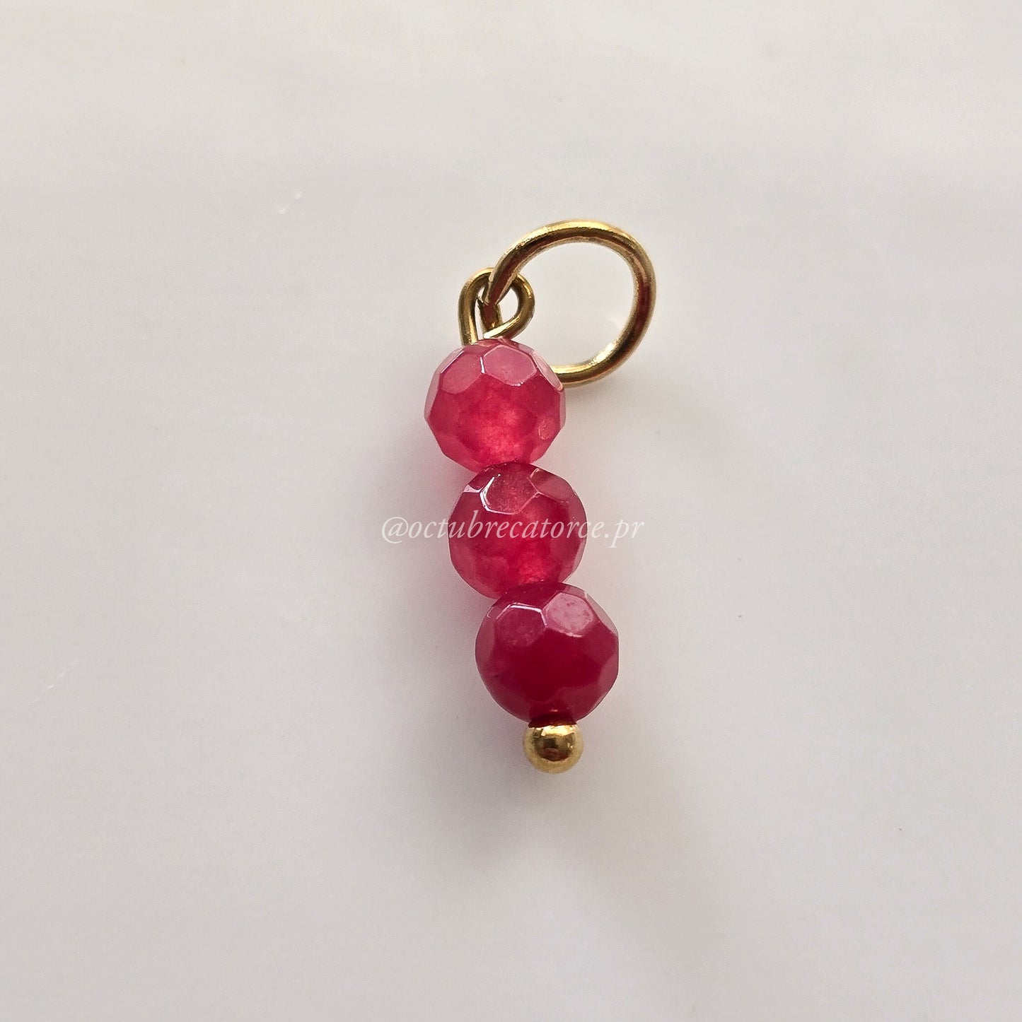 Piedras rosadas Charm