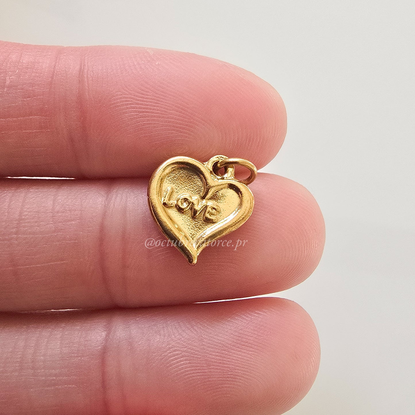 Love Heart Charm
