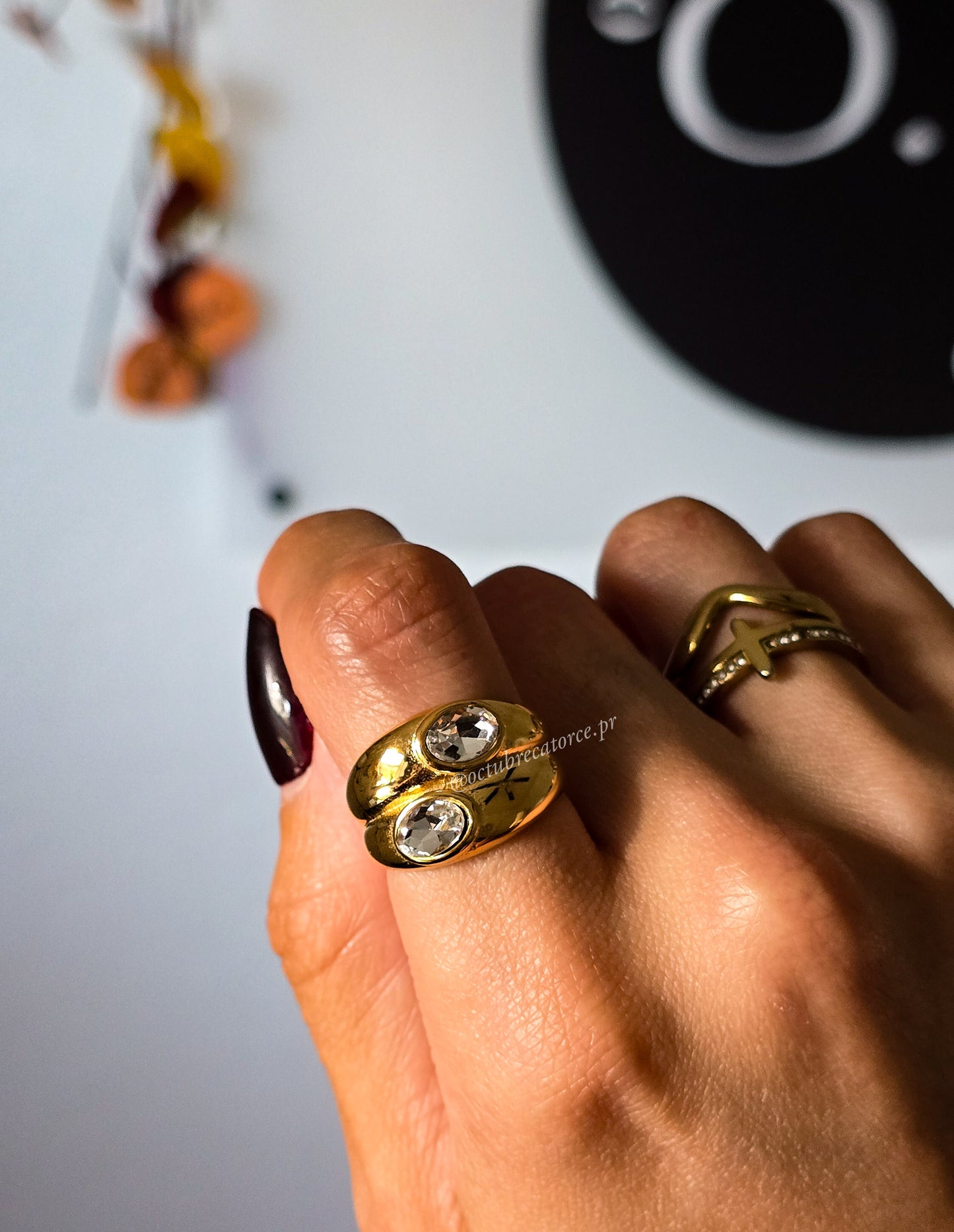 Chunky Double Ring