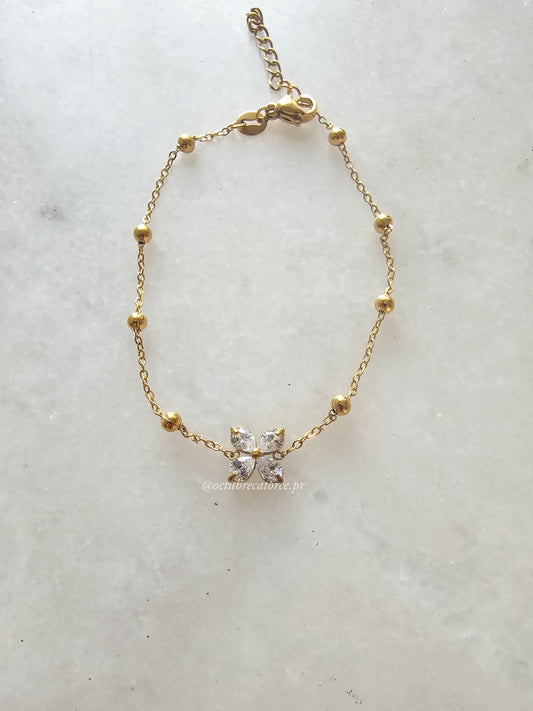 Shiny Flower Bracelet