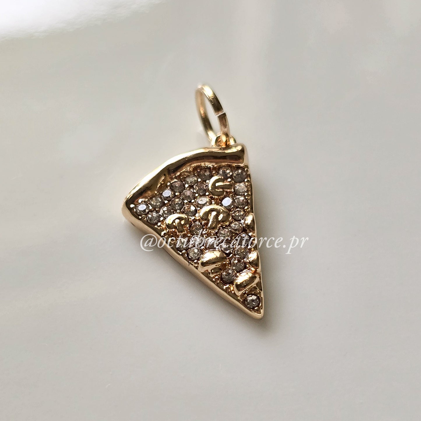 Mushroom Pizza Charm