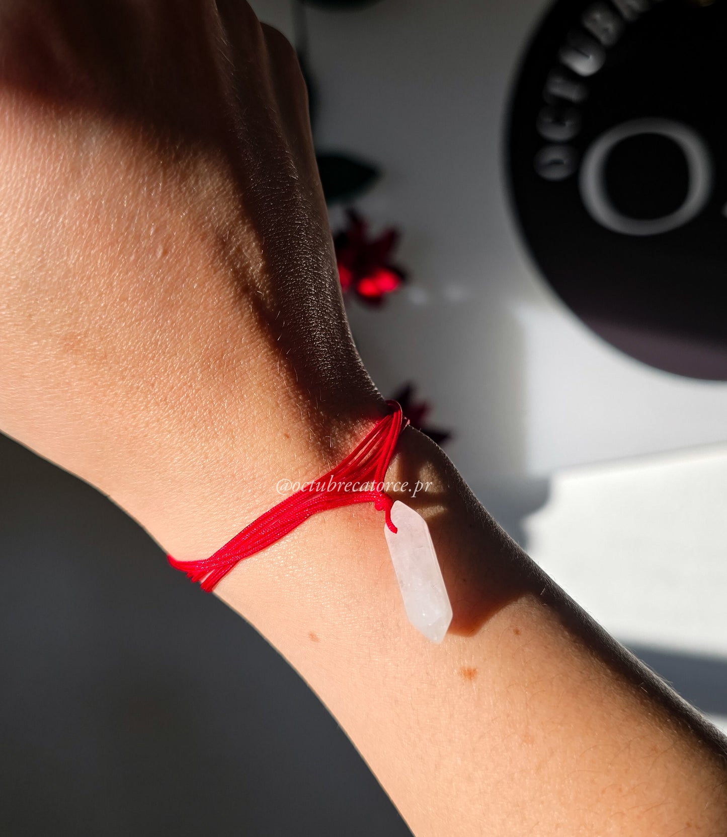 Nudo Unico- Cuarzo Rosado