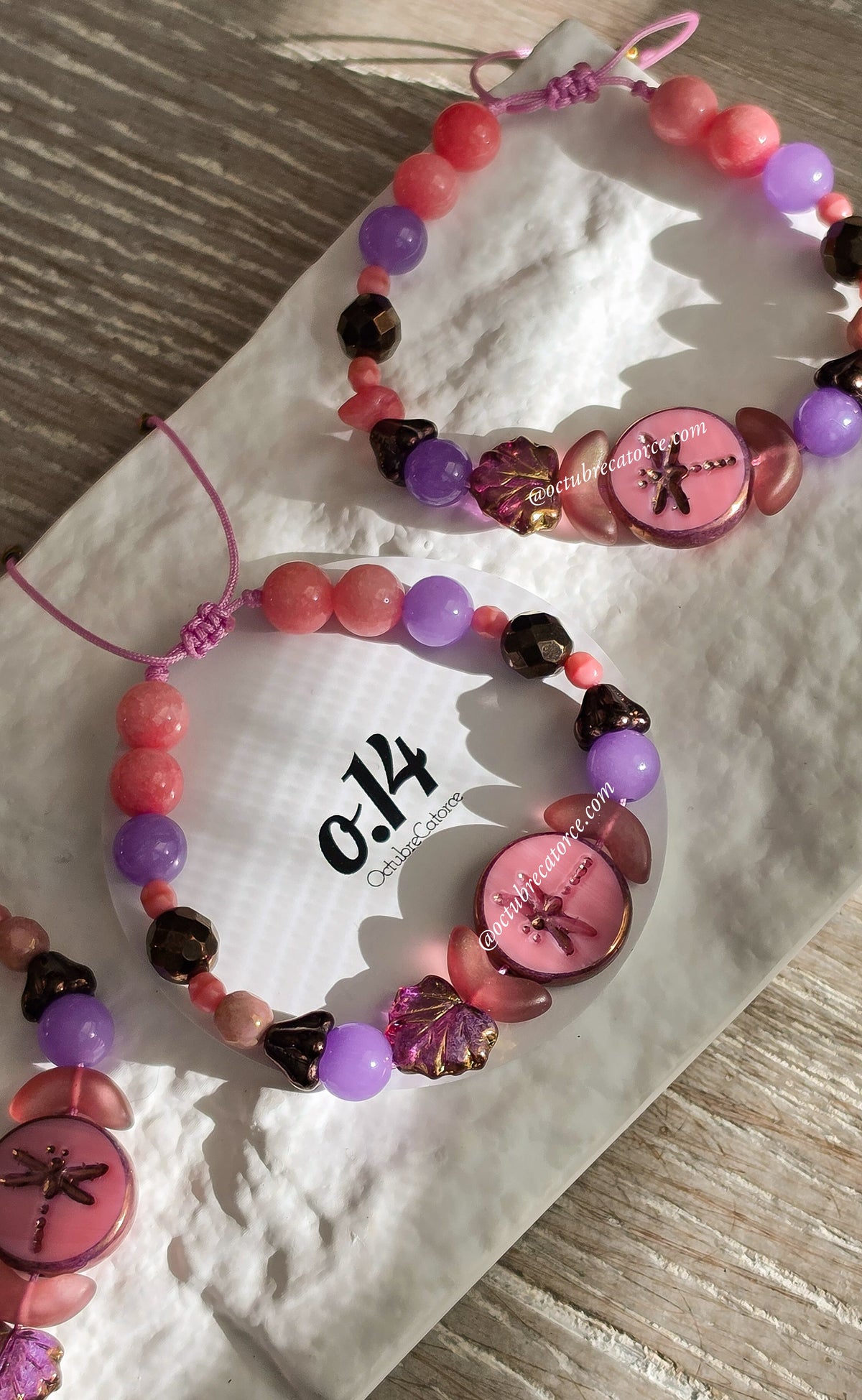Dragonfly Bloom Bracelet