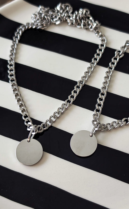 The curb Necklace- para personalizar