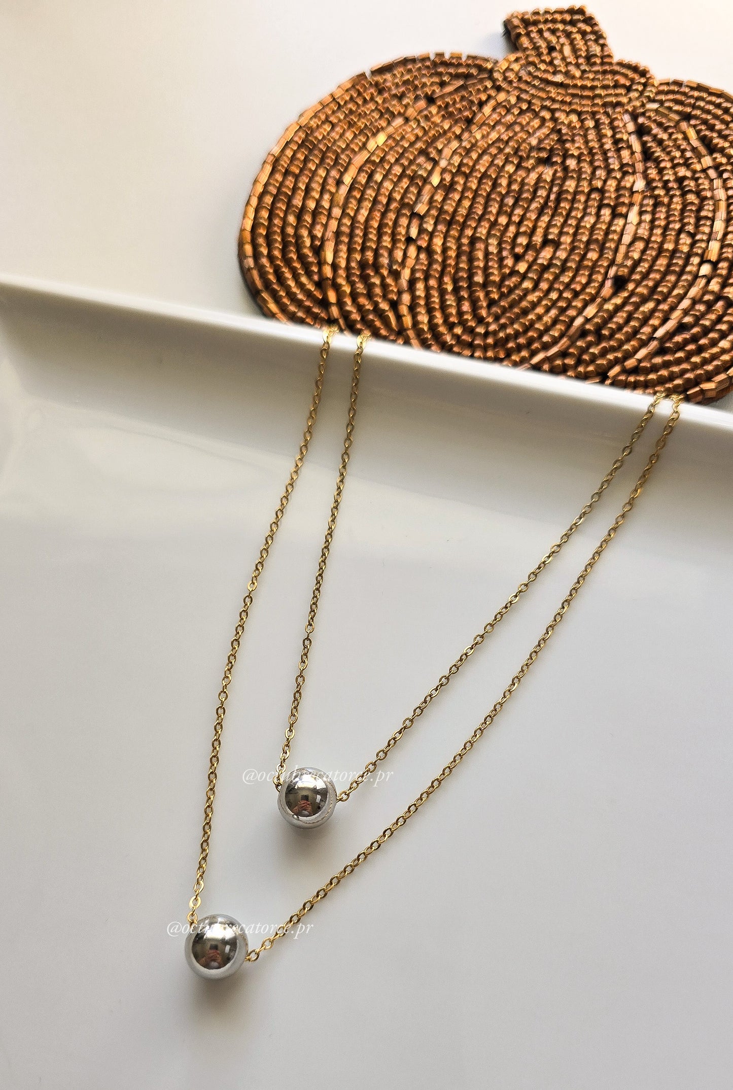 Statement Dos Tonos Necklace