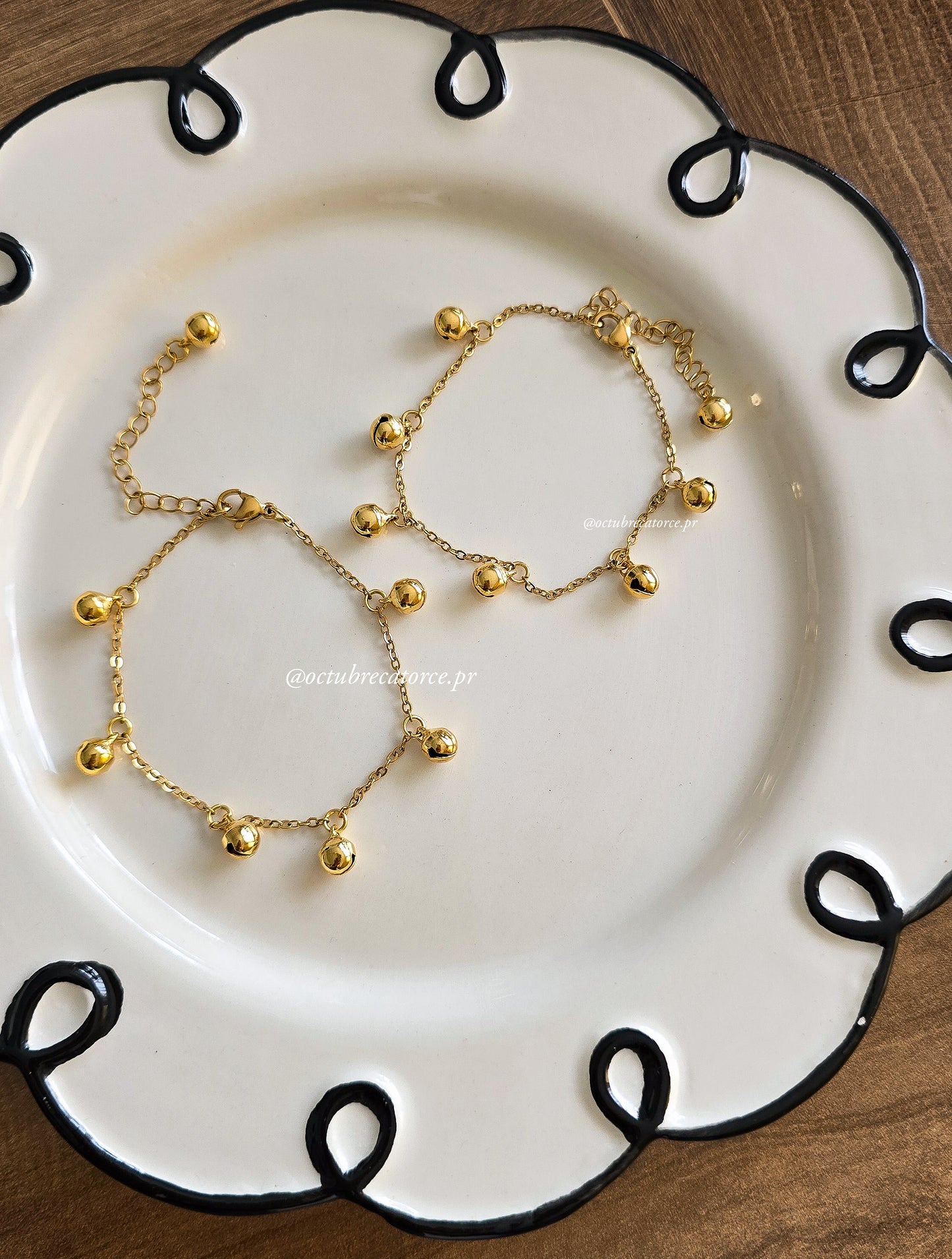 Pulsera de cascabeles