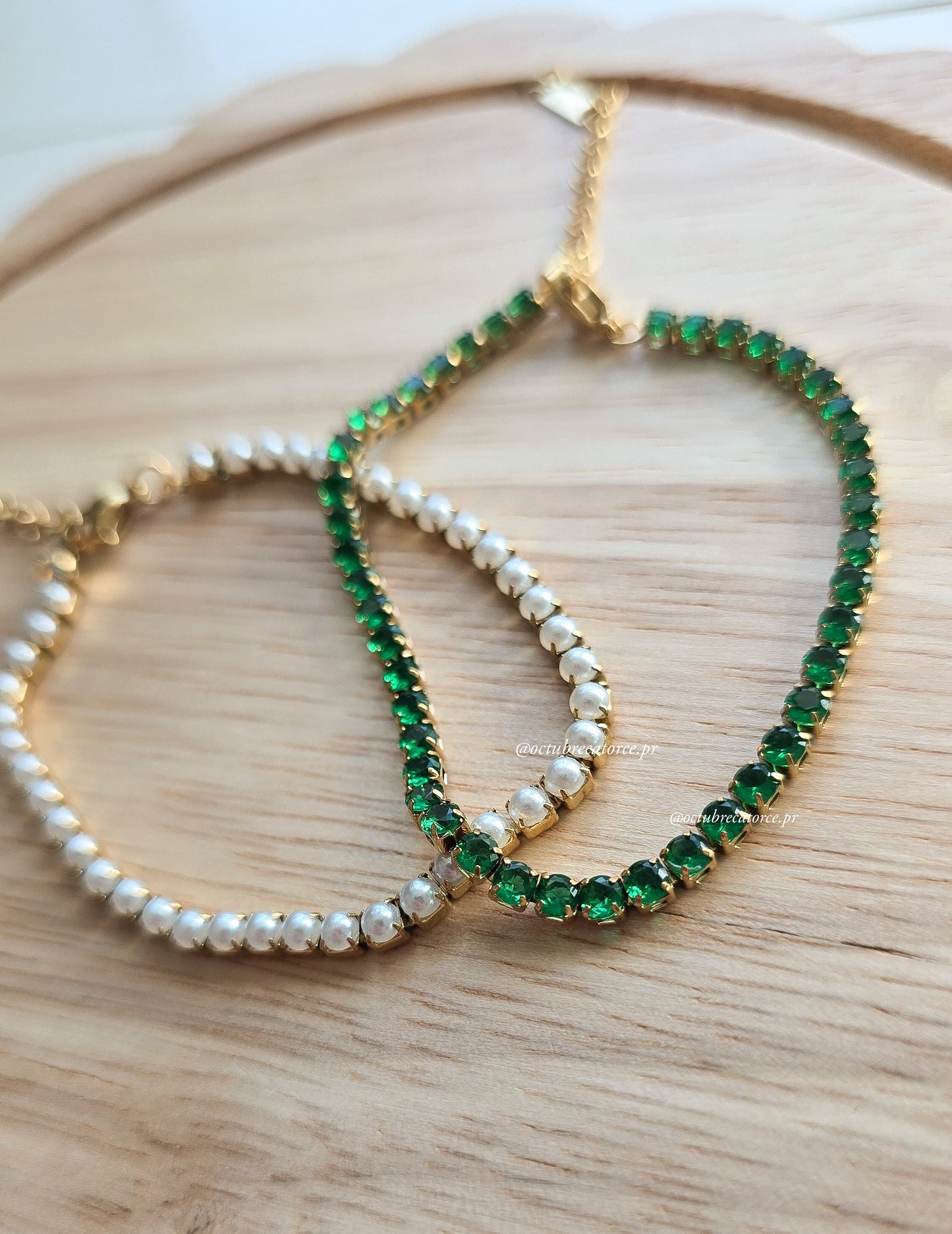 Pearl Tennis Bracelet