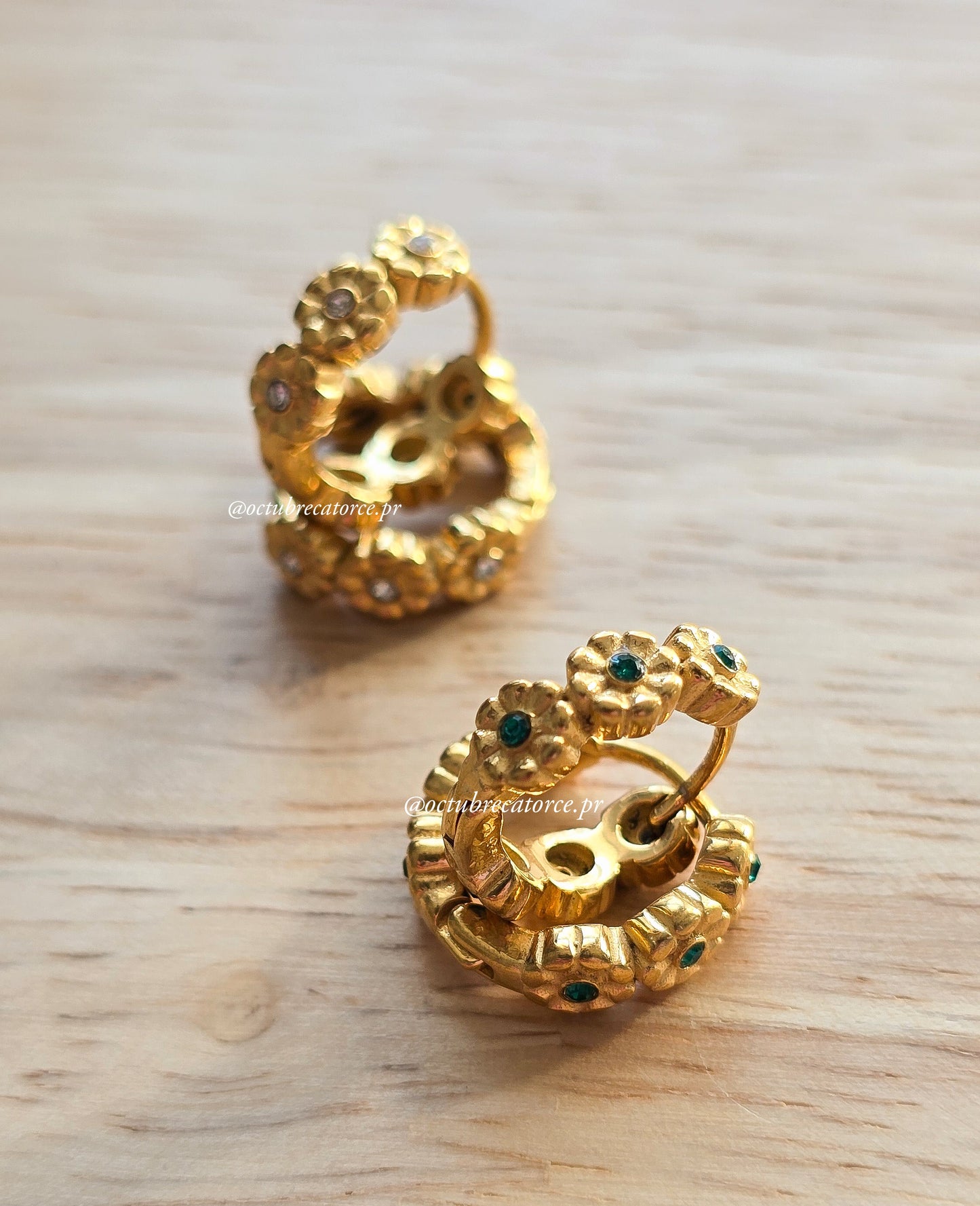 Primavera Huggie Earrings