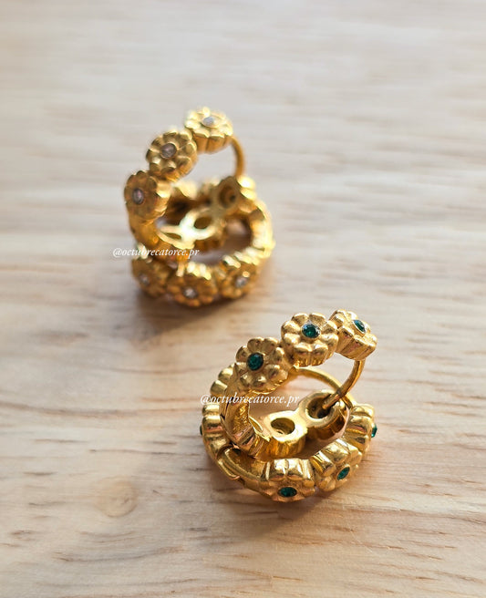 Primavera Huggie Earrings