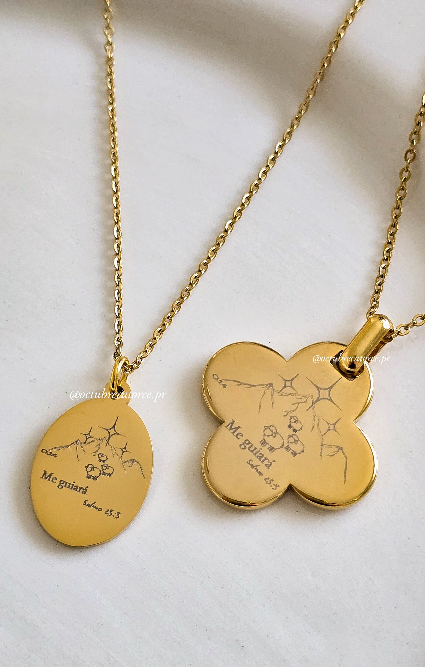 Me guiará Necklace