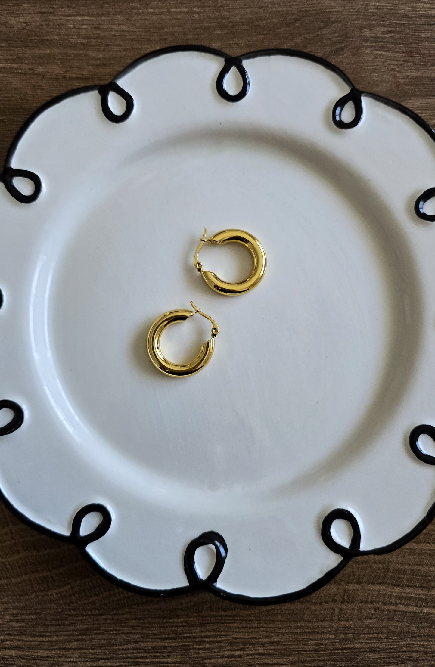 Golden Hoops - Small