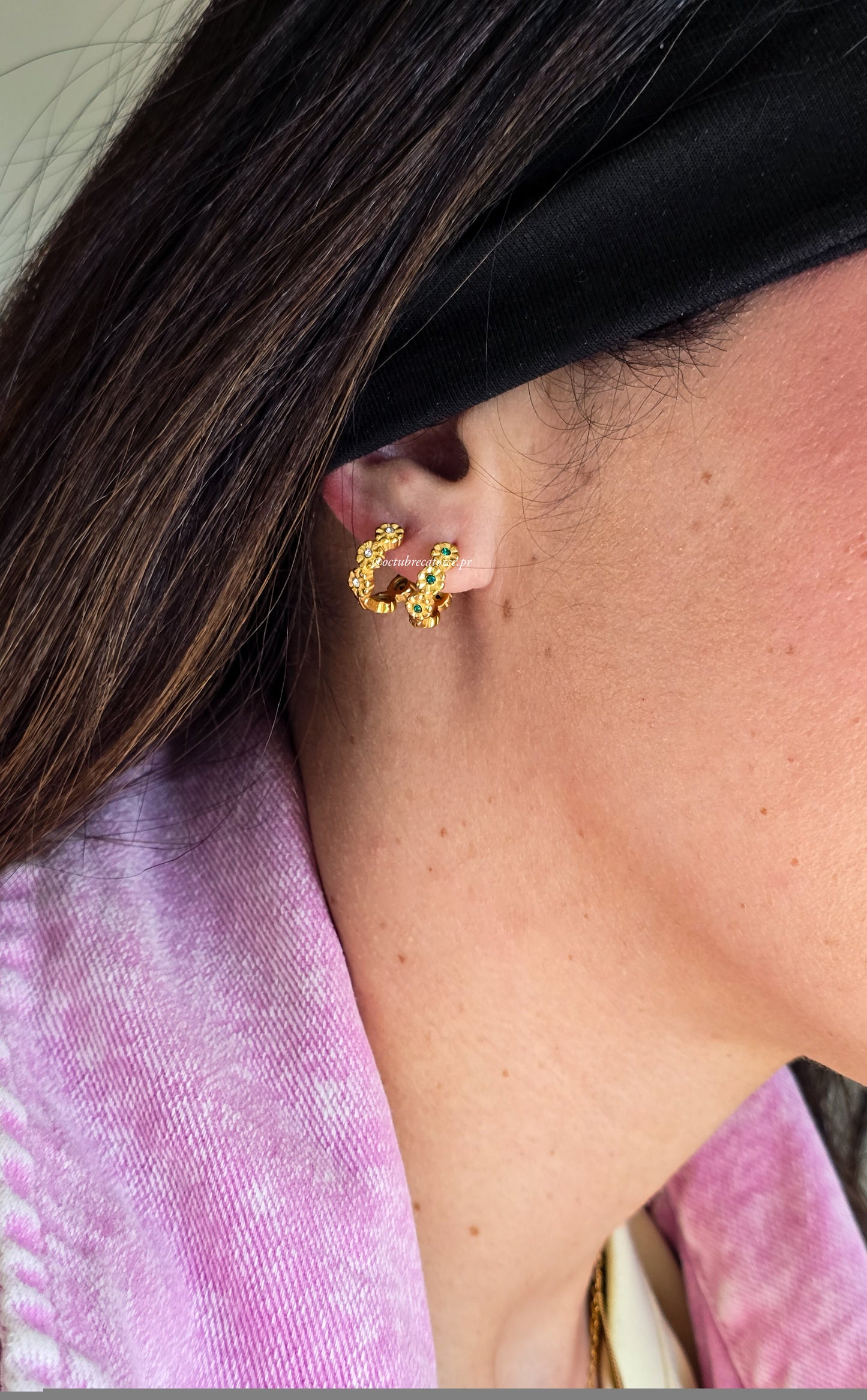 Primavera Huggie Earrings