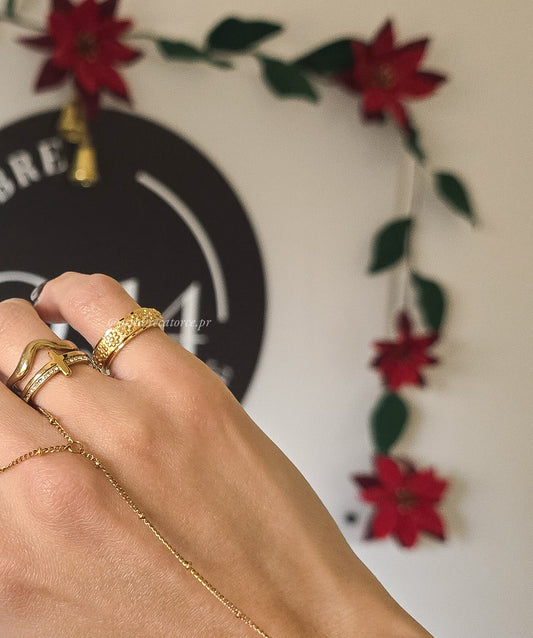 Flower Anxiety Ring