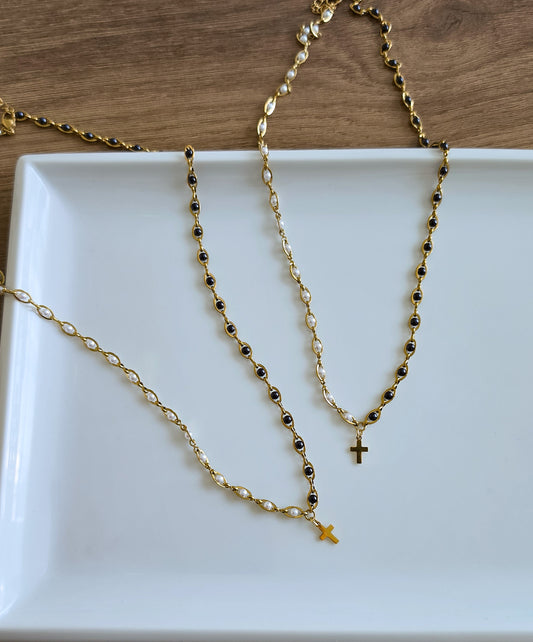 Hope Dos Tonos Necklace