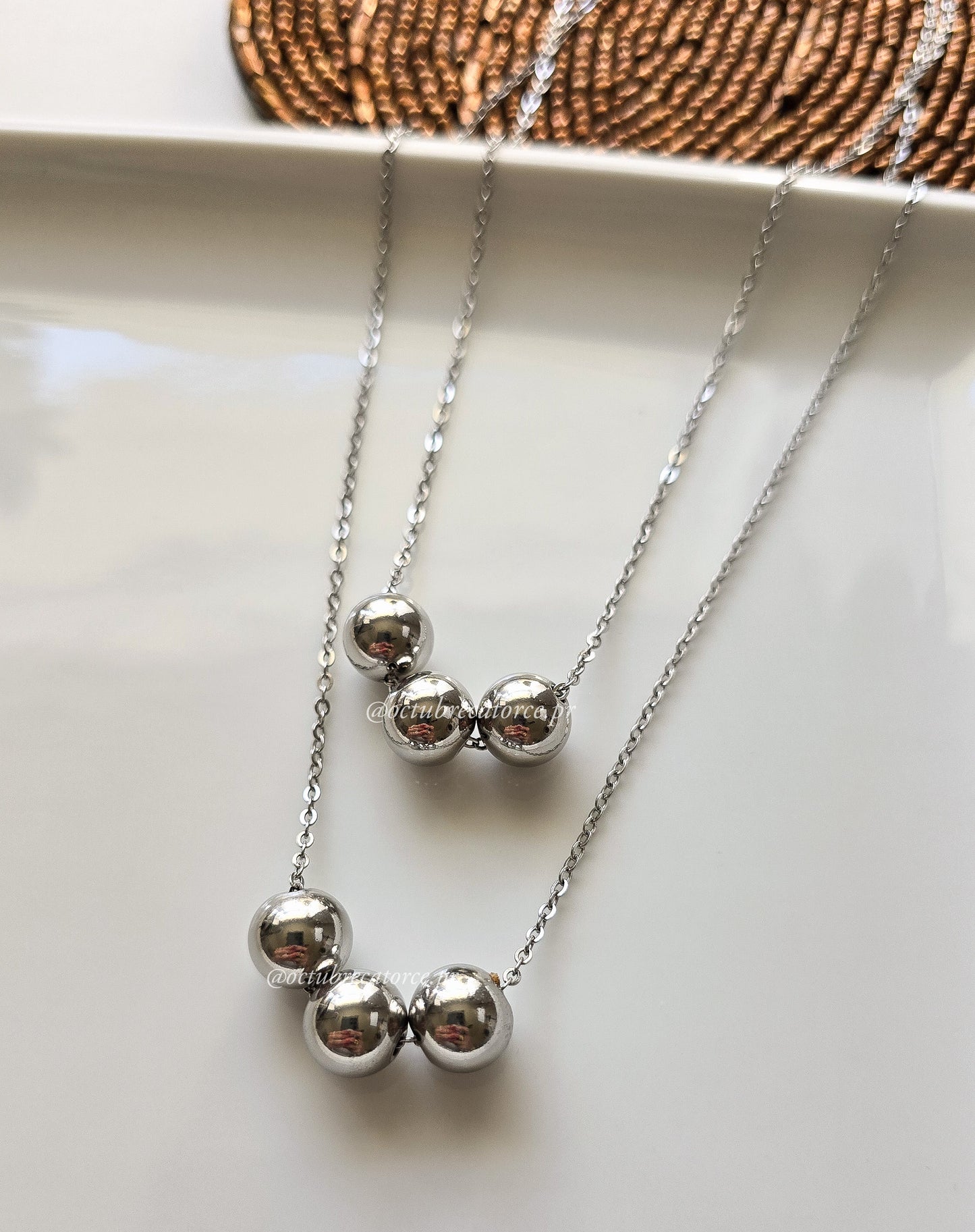 Statement Silver Necklace