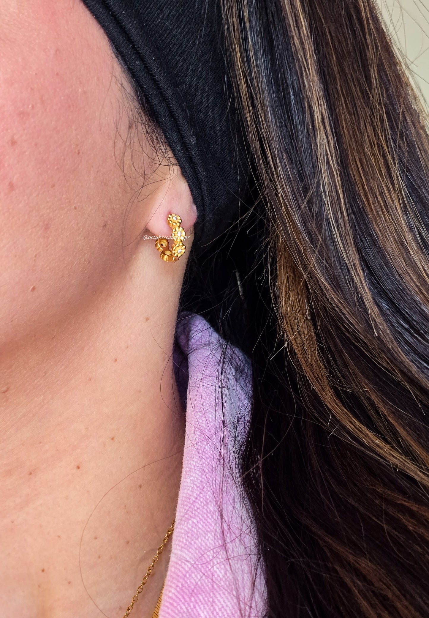 Primavera Huggie Earrings