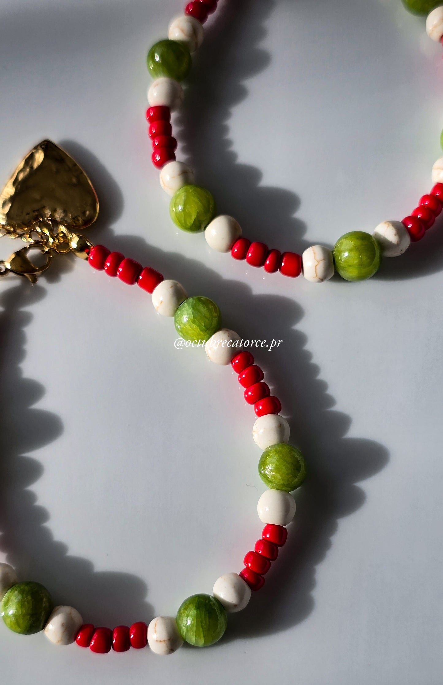 Strawberry Matcha Bracelet
