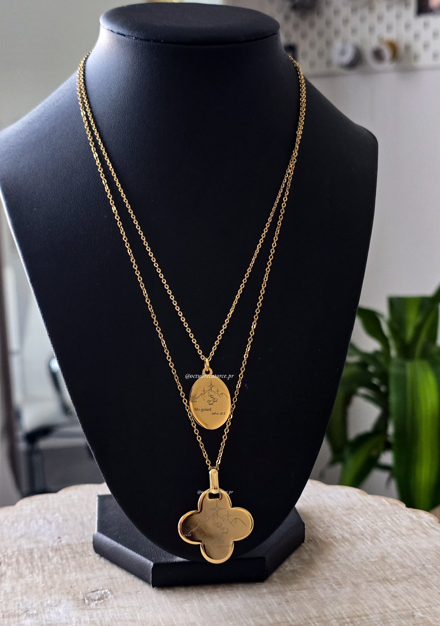 Me guiará Necklace