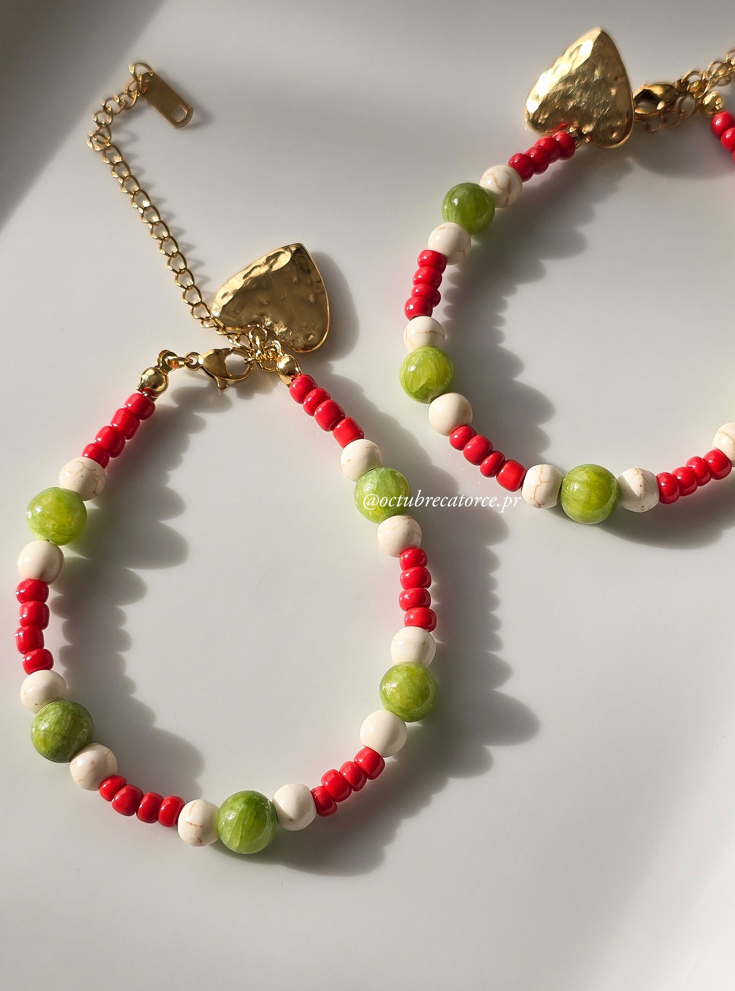 Strawberry Matcha Bracelet