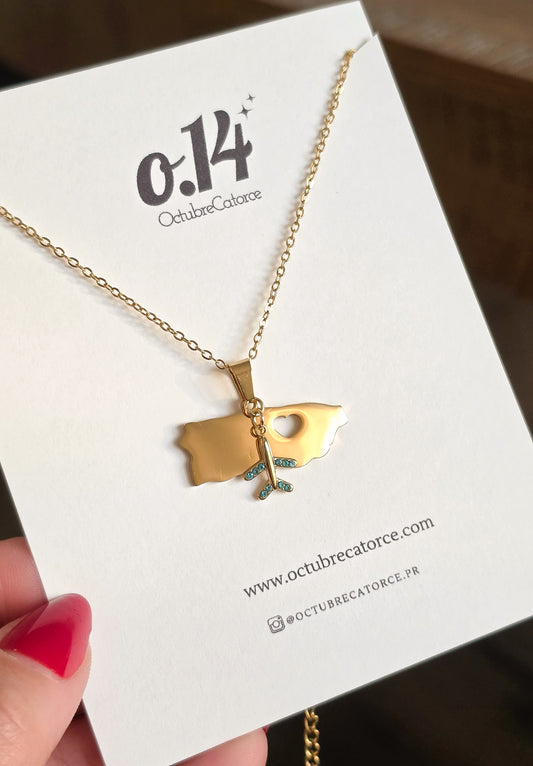 Mi isla Necklace