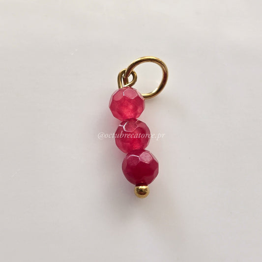 Piedras rosadas Charm