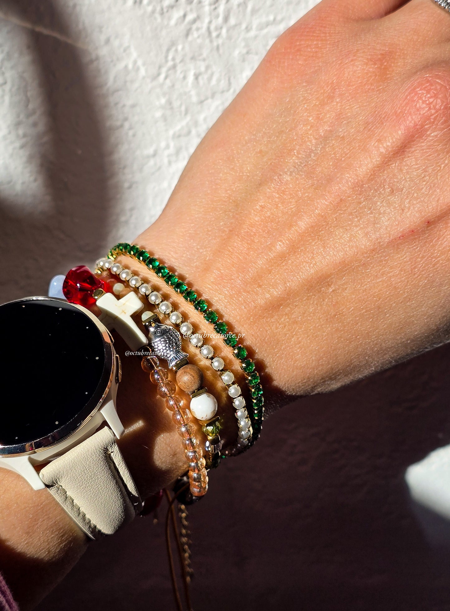 Pearl Tennis Bracelet