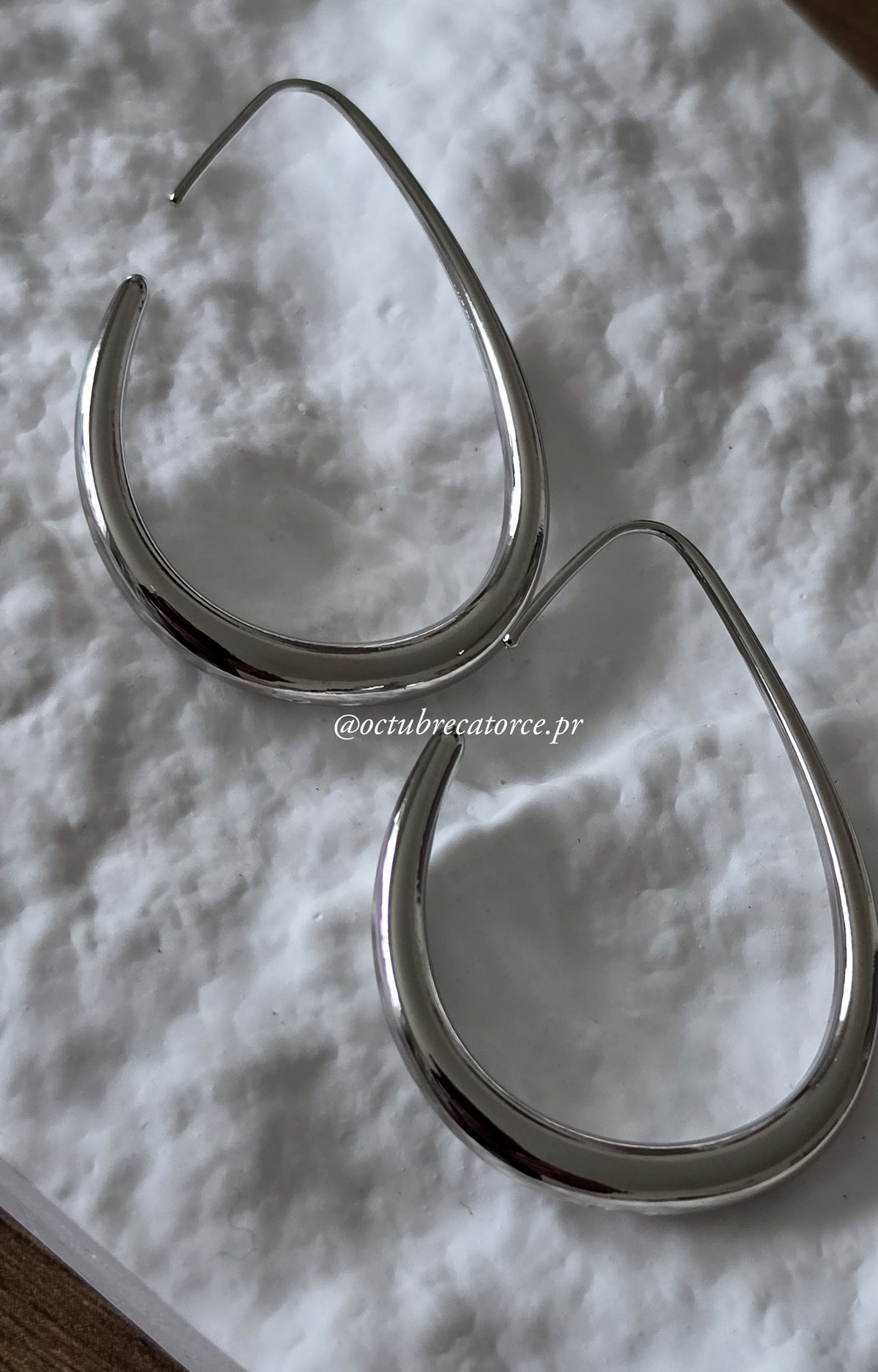 Curved Drop Earrings