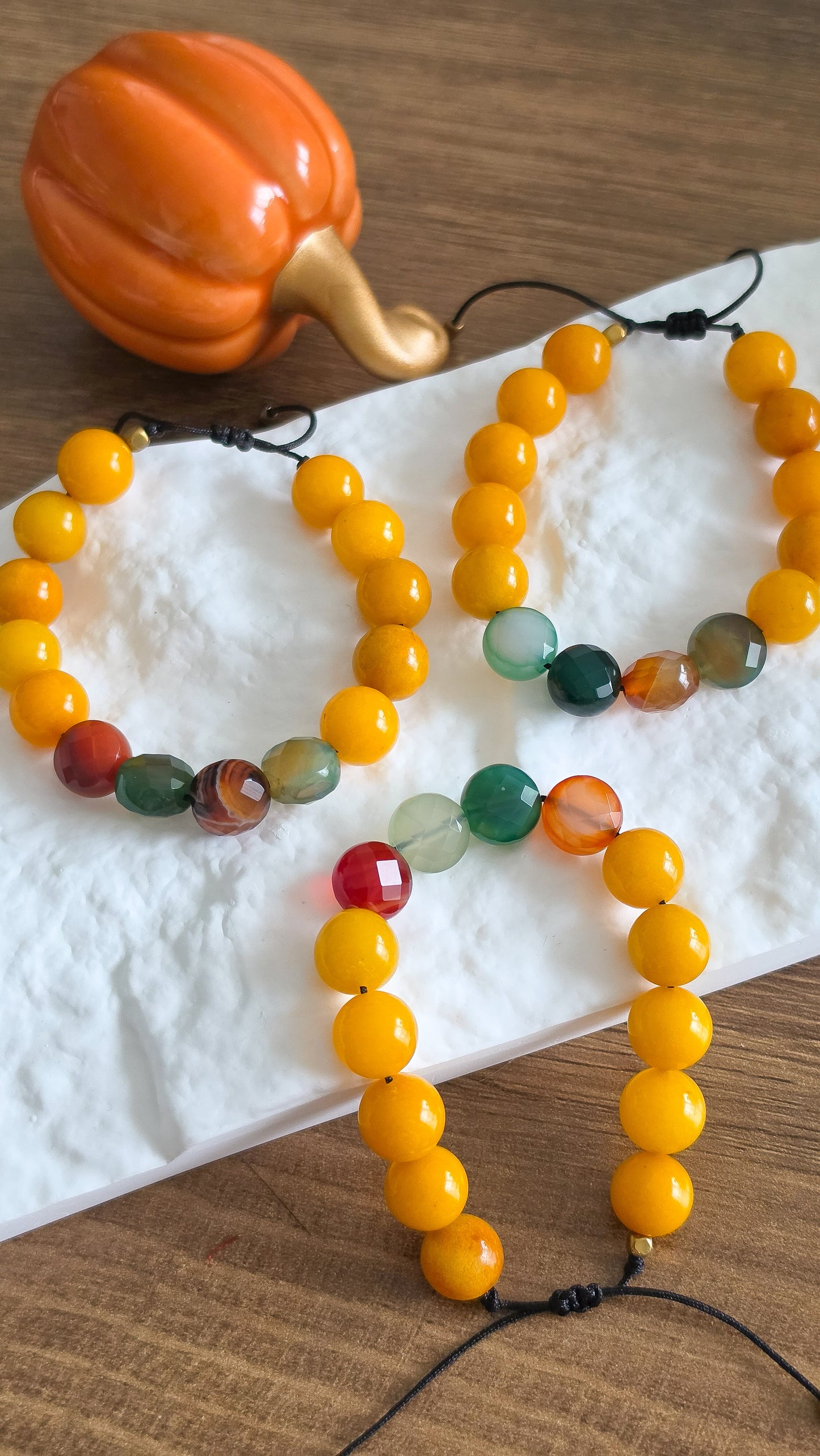 Maple Bracelet - Natural Stones