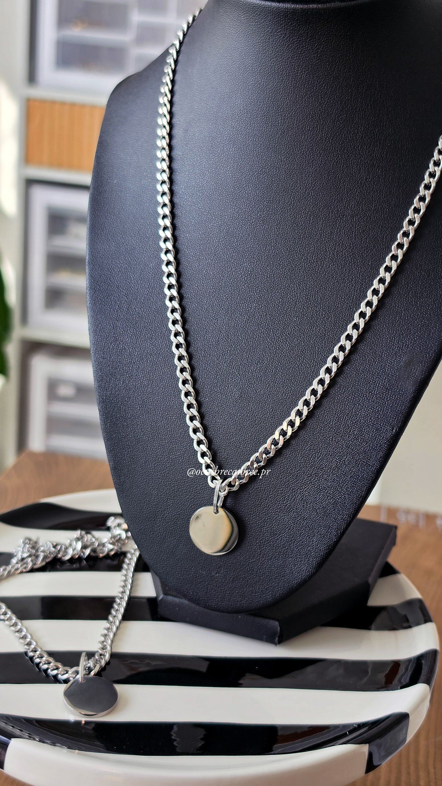 The curb Necklace- para personalizar