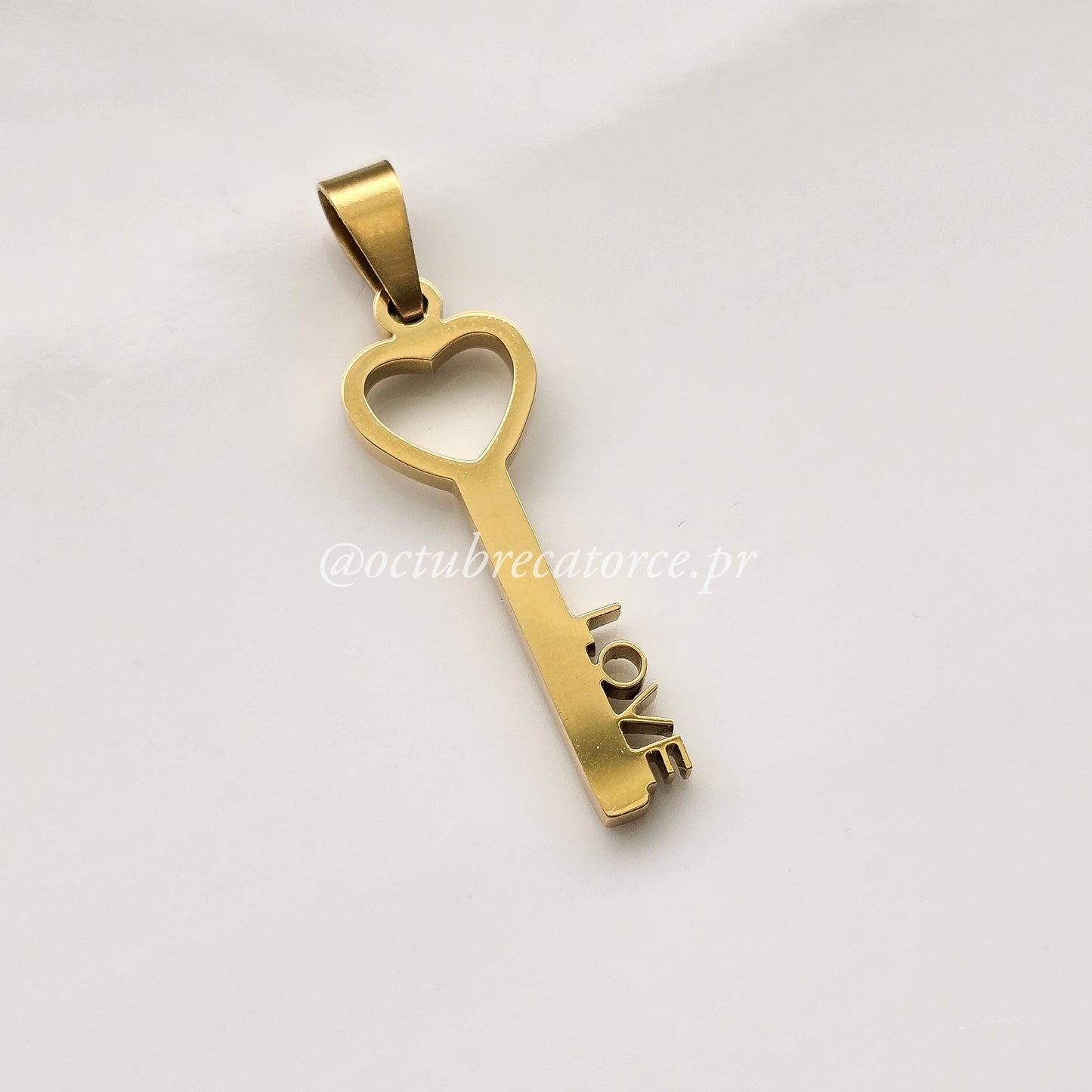 Llave de amor Charm