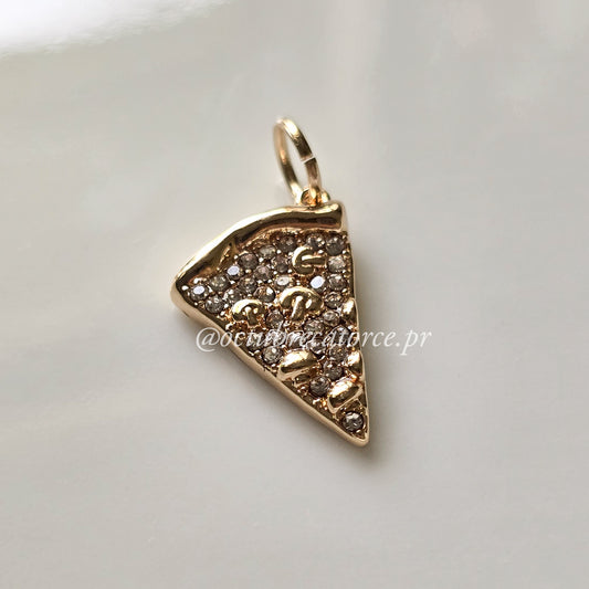 Mushroom Pizza Charm