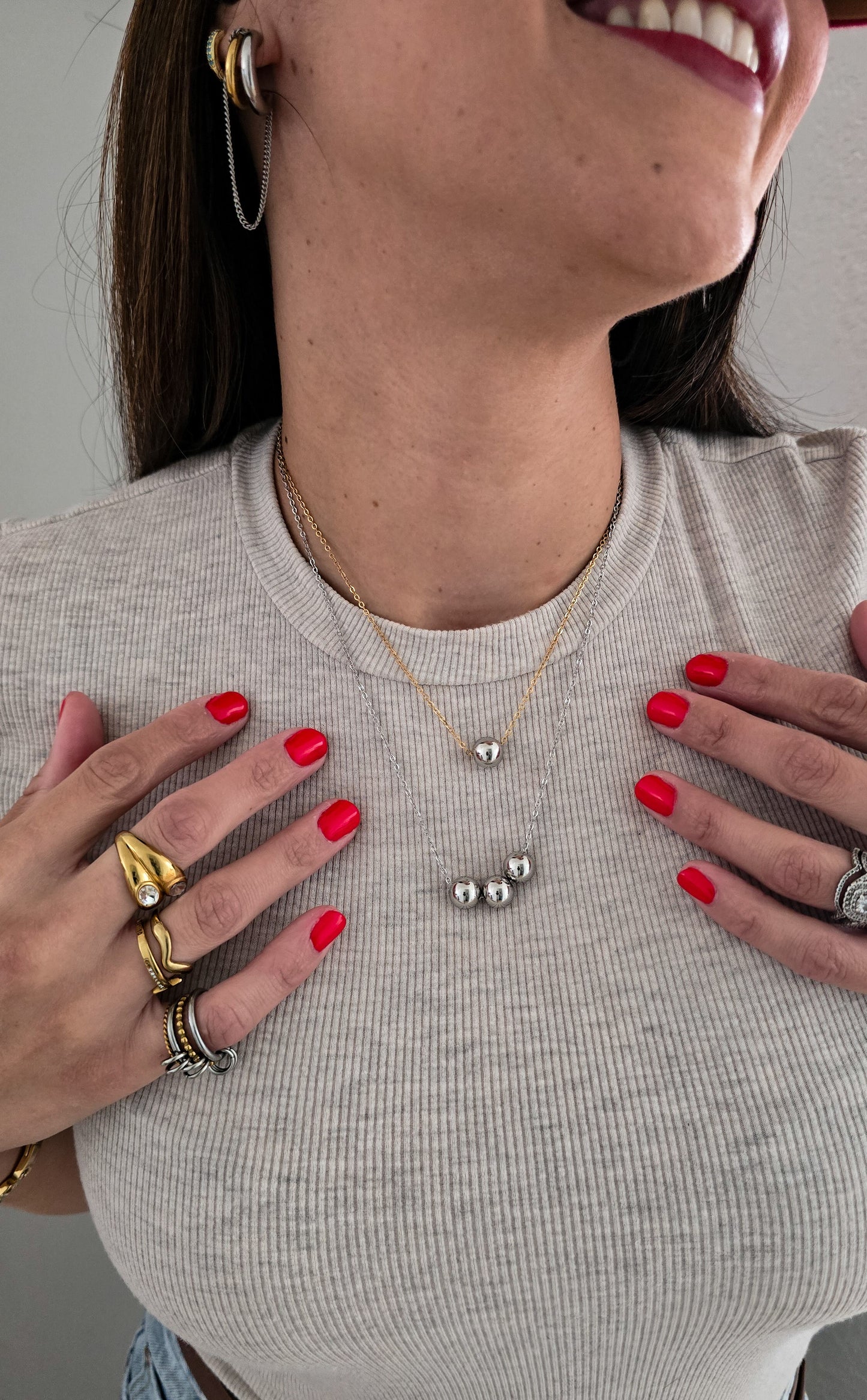 Statement Dos Tonos Necklace
