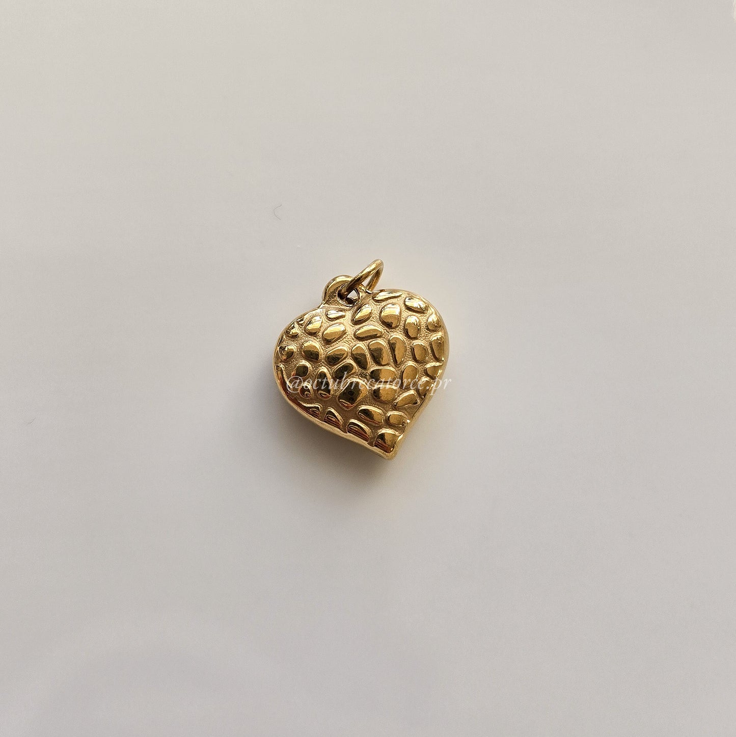 Corazon con textura Charm