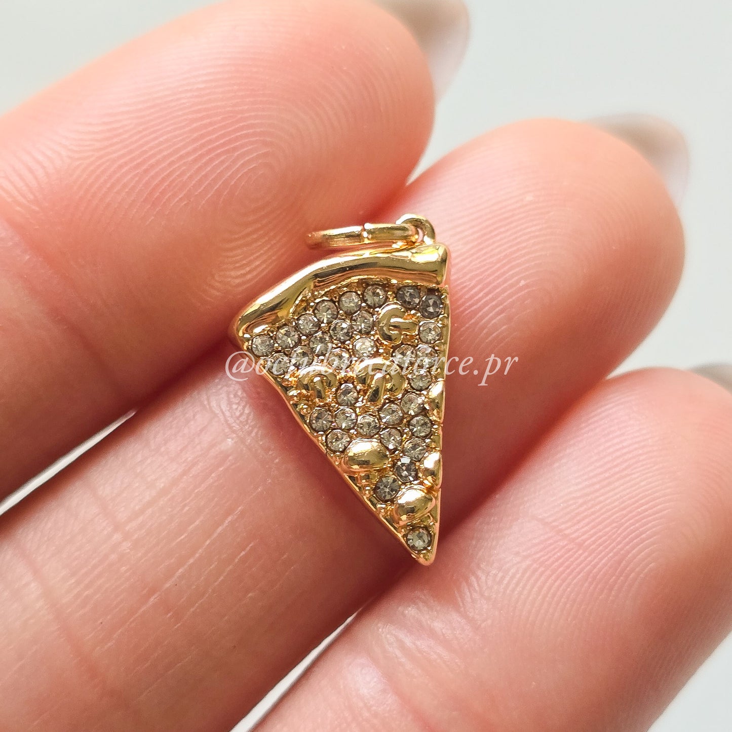 Mushroom Pizza Charm